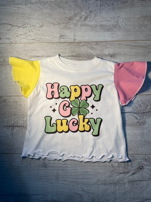 24mo Happy Go Lucky Flutter Tee