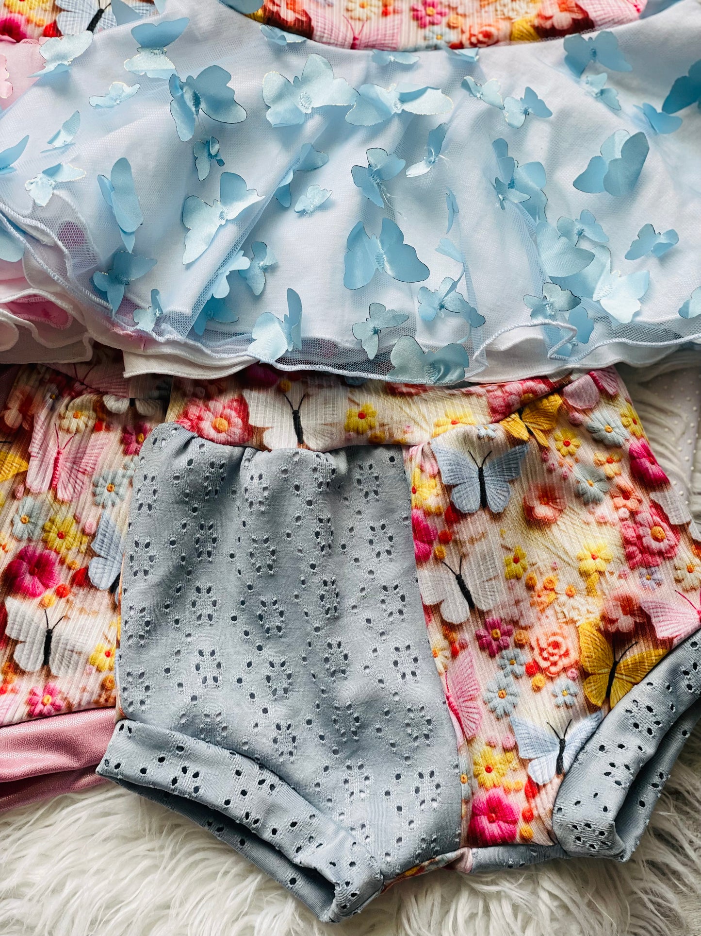 3D Butterflies in Pink Or Blue