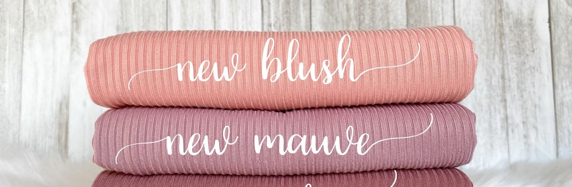 Fabric Rib Knit Solids