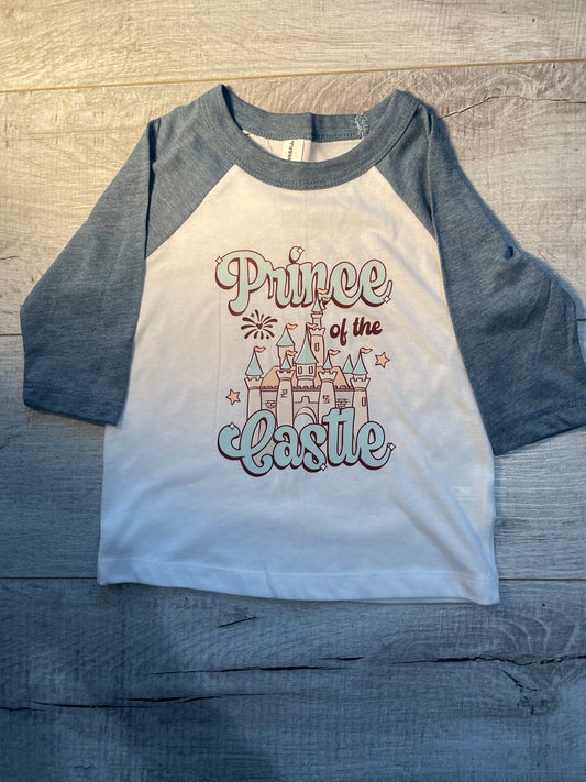 2T Prince Of The Castle Baseball Tee