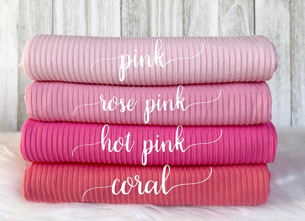 Fabric Rib Knit Solids