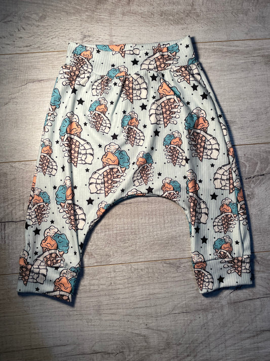 5T Skelly Ice Cream Grunge Shorts