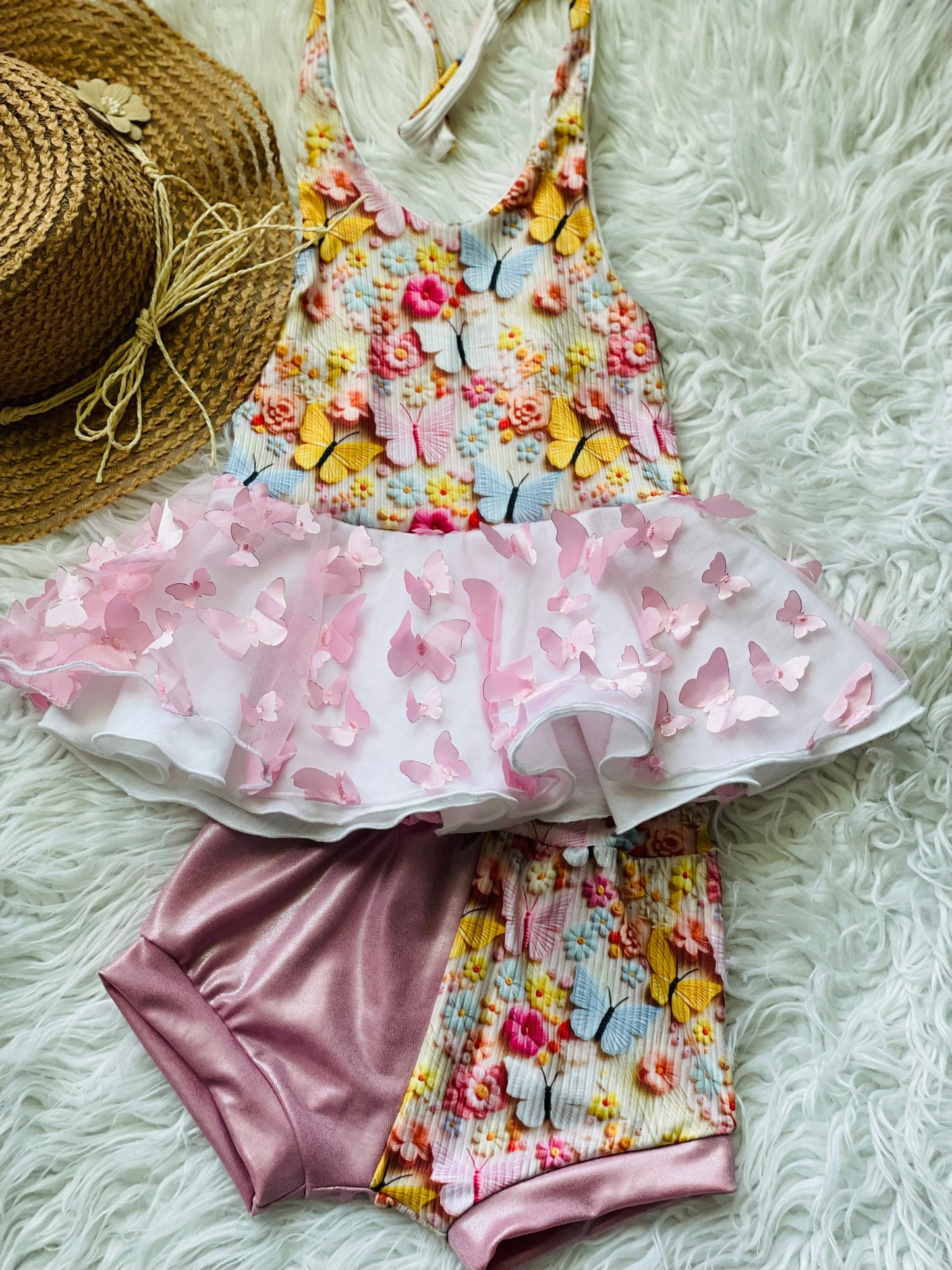 3D Butterflies in Pink Or Blue