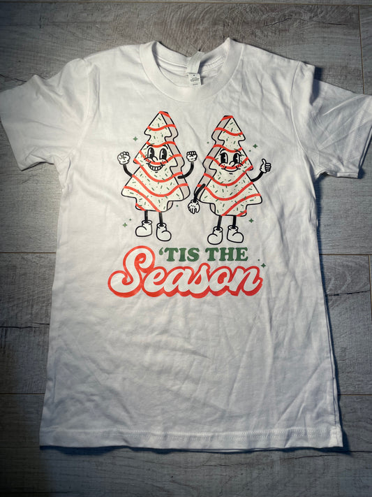 Tis The Season White Tee