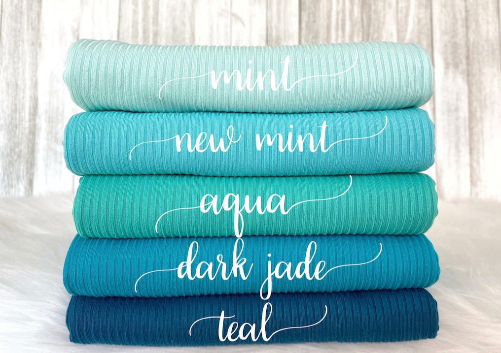 Fabric Rib Knit Solids