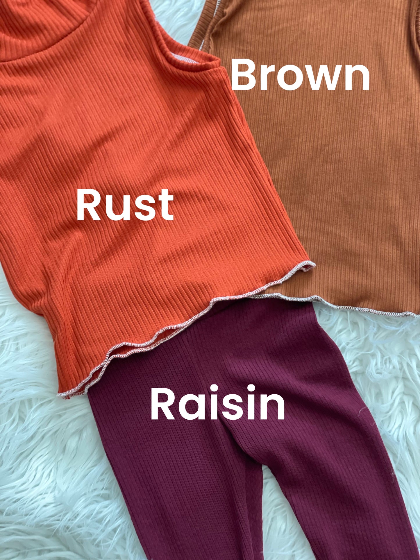 Fabric Rib Knit Solids