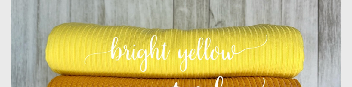 Fabric Rib Knit Solids
