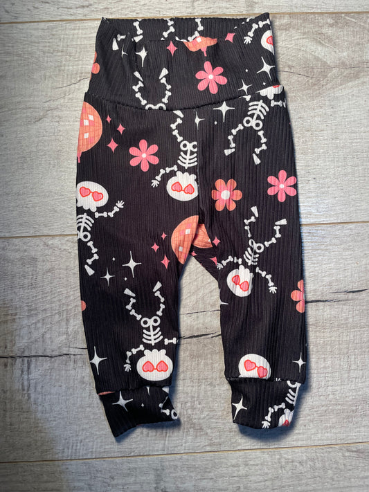 3/6mo Skelly Leggings