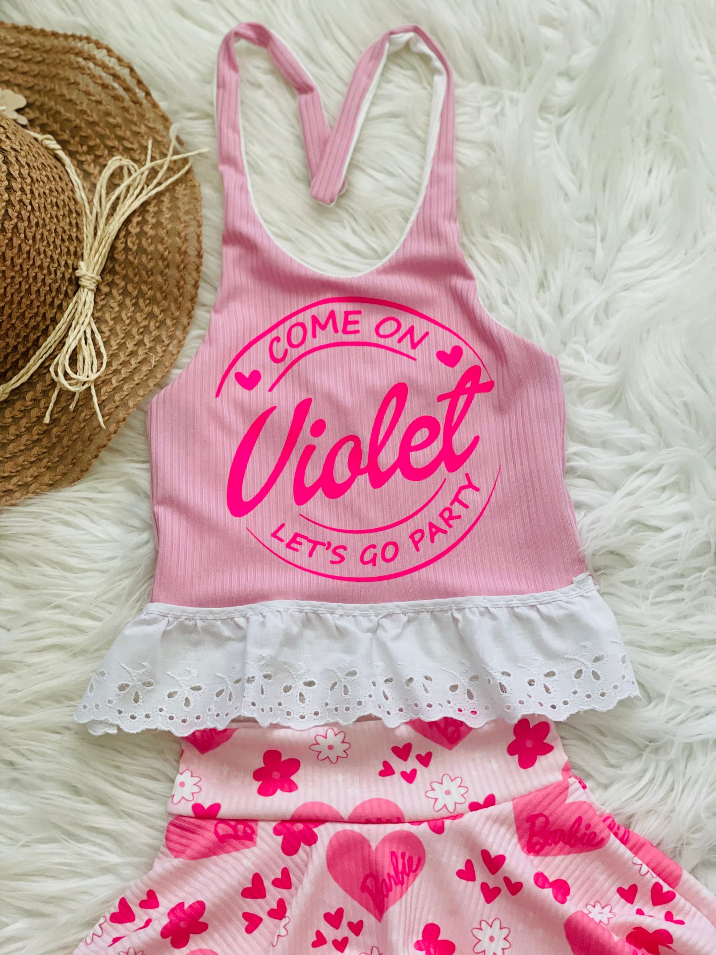 Let's Go Party Halter Top