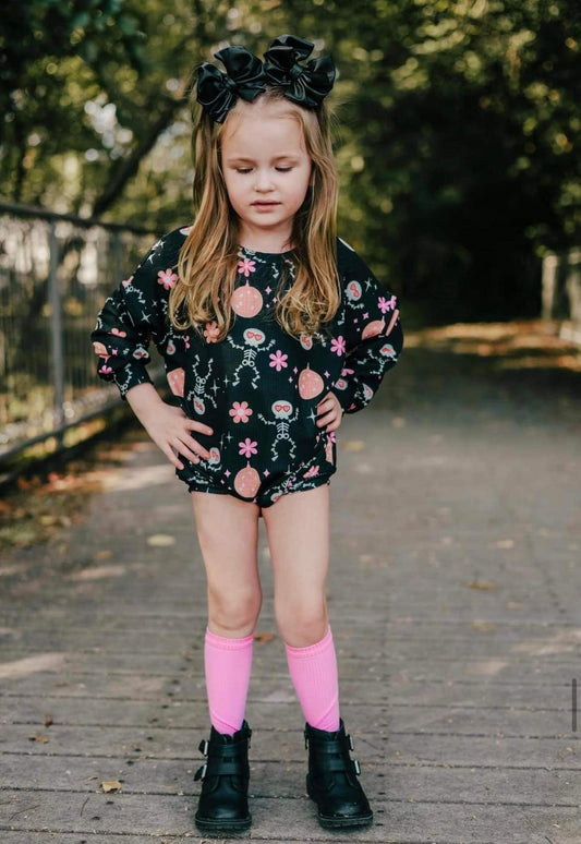 Oversized Knit Sweater Romper