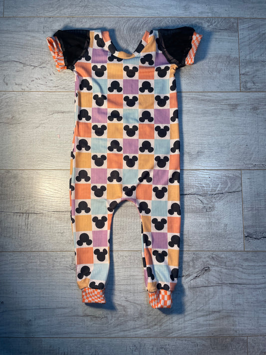 9/12Mo Remi Romper Mickey Head