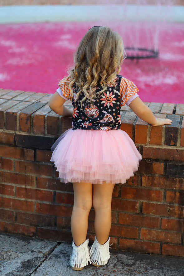 Crew or Mock Neck Top Colorblock