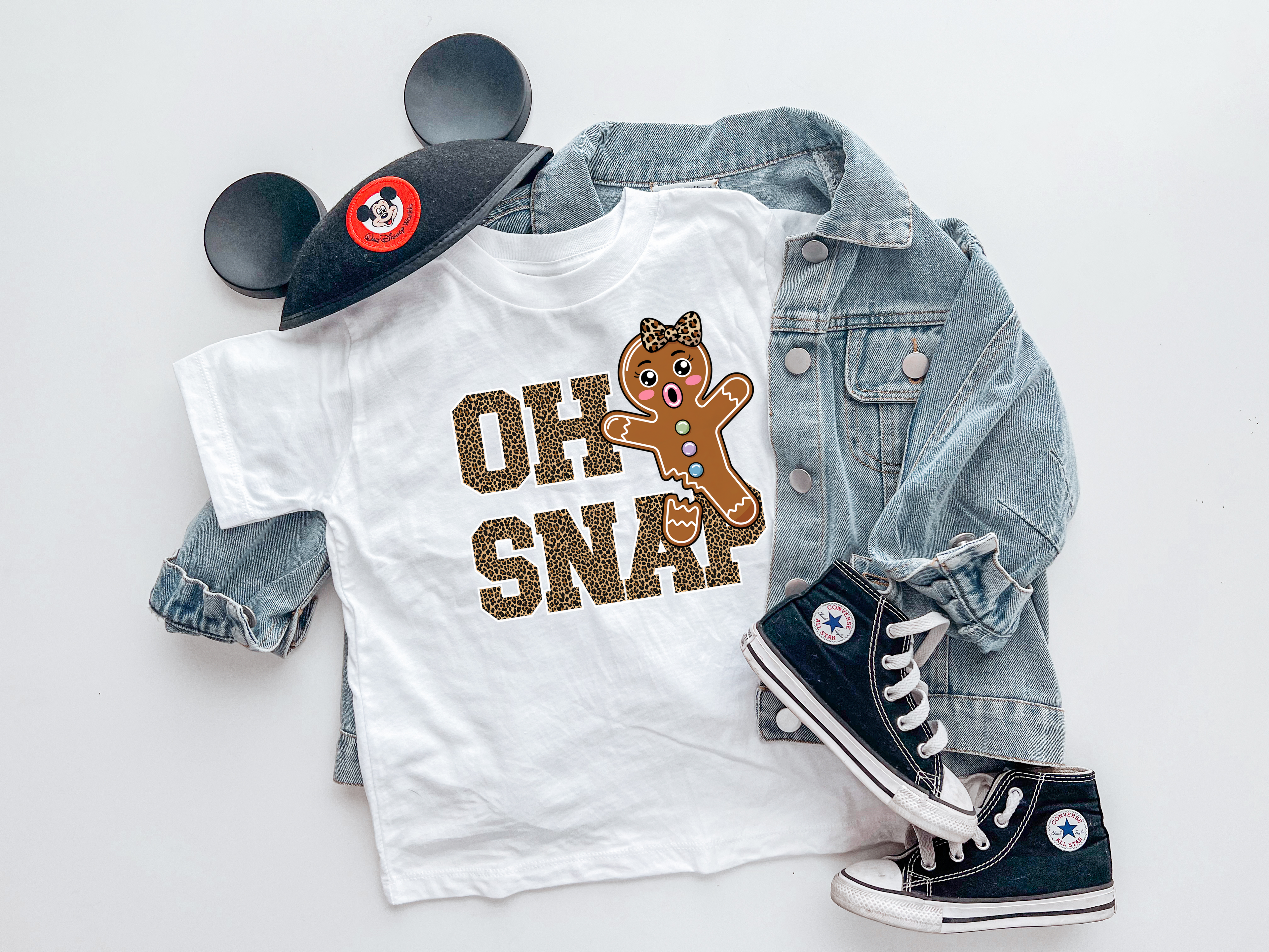 Oh Snap - Gingerbread Kids Tee