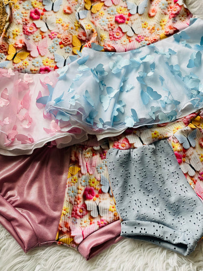 3D Butterflies in Pink Or Blue