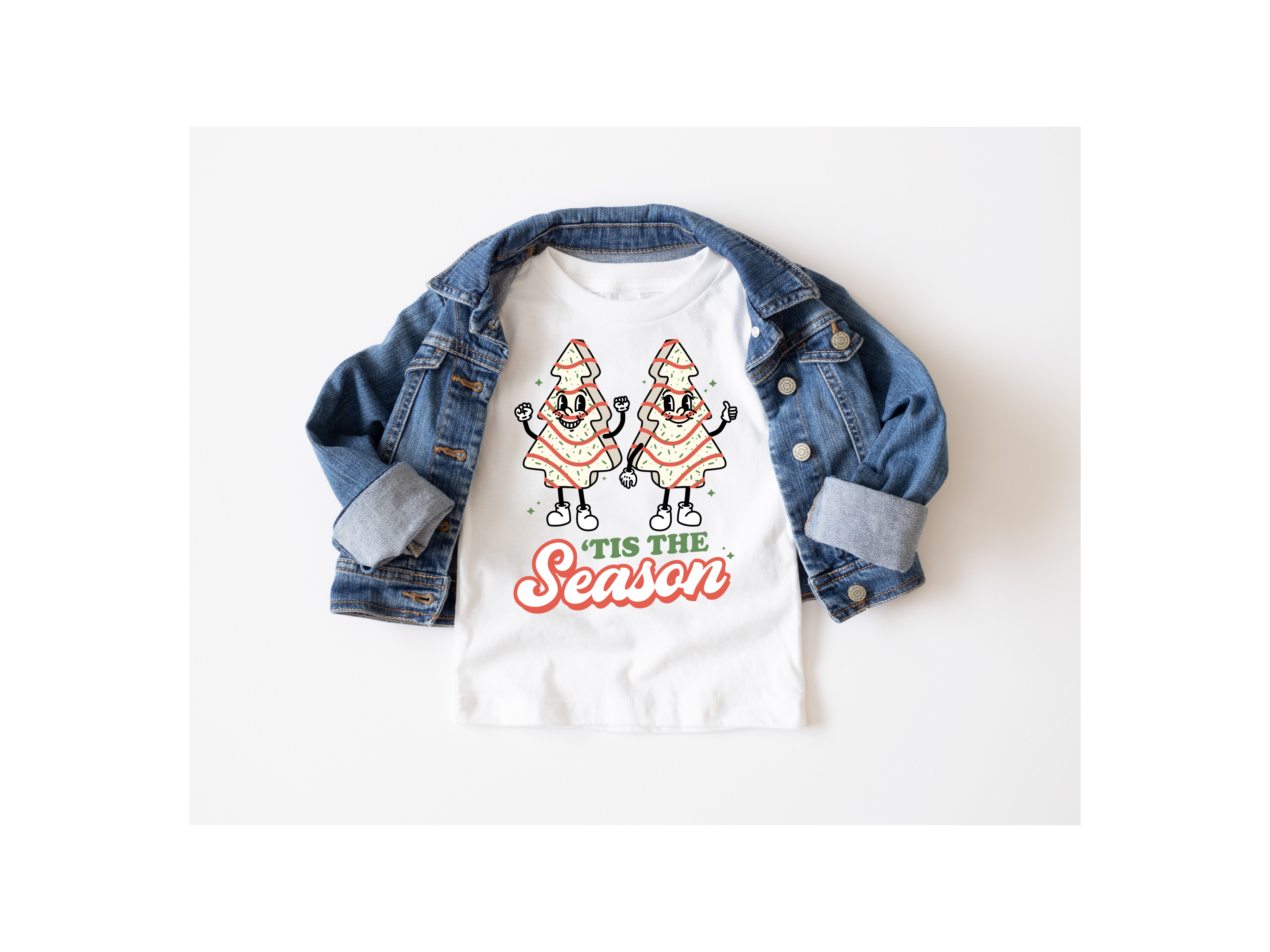 Christmas Cakes Kids Tee