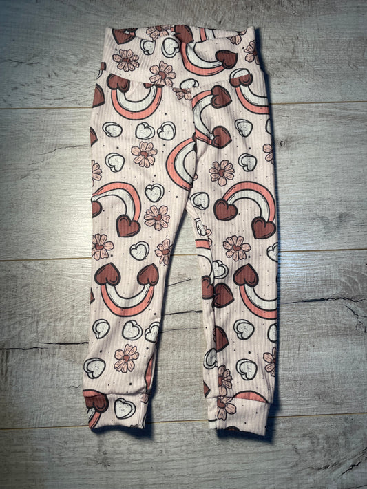 18/24mo Heart Rainbow Leggings