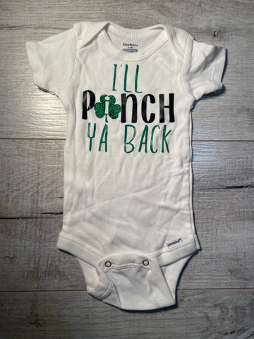 0/3mo Ill Pinch Ya Back Onesie